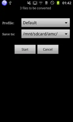 VidCon codec def android App screenshot 6